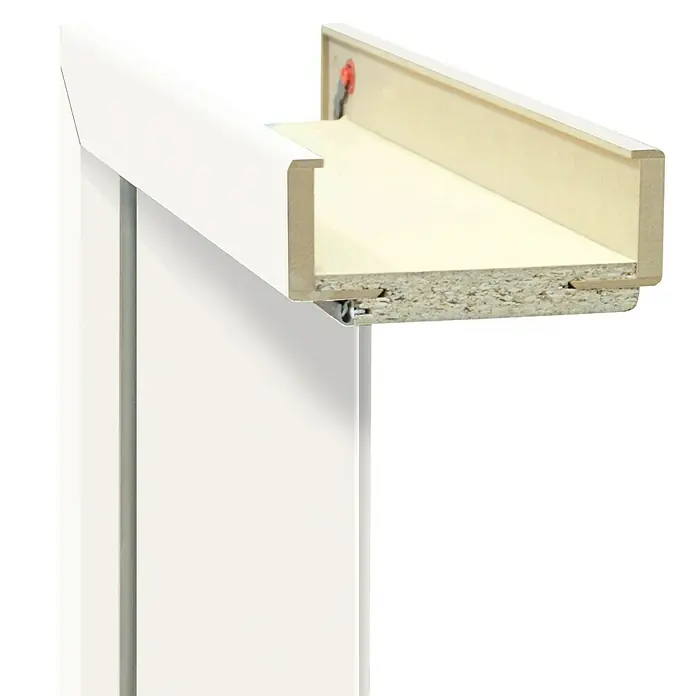 Classen PL Türzarge (735 x 1.985 mm, Wandstärke: 95 mm, DIN Anschlag: Links, Monari Weiß)