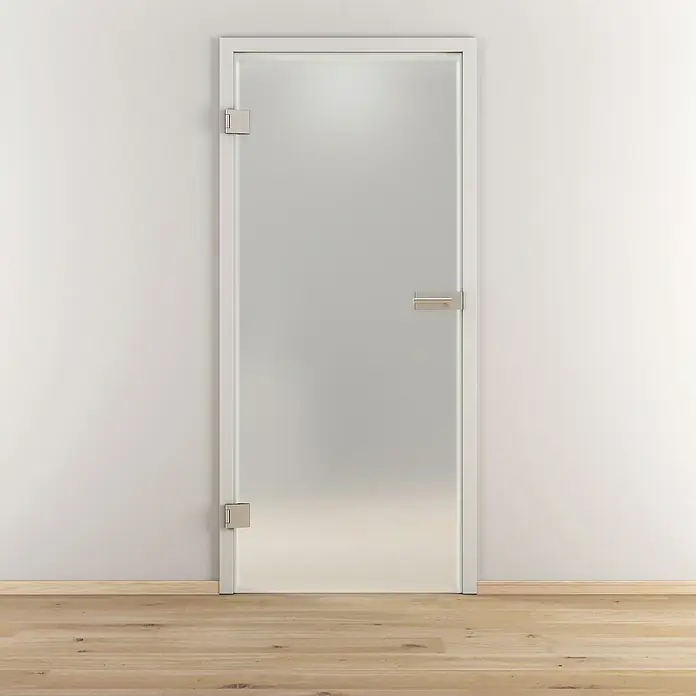 Diamond Doors Glasdrehtür Luminato (709 x 1.972 mm, DIN Links, Einscheibensicherheitsglas)