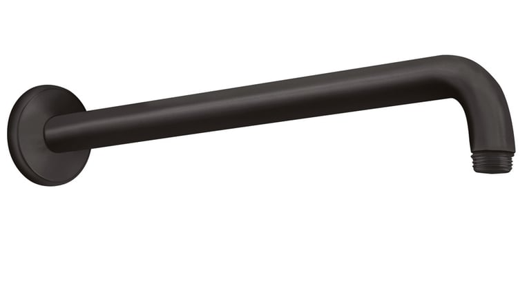 1 Stk hansgrohe Universal Brausearm schwarz matt, Material: Metall/Kunststoff, Farbe: schwarz matt, Ausladung: 389 Art-Nr 27413670