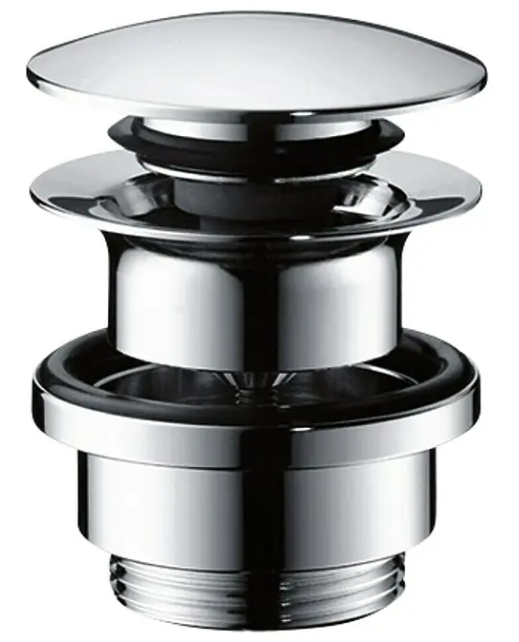hansgrohe Ablaufgarnitur Push-Open matt schwarz 50100670