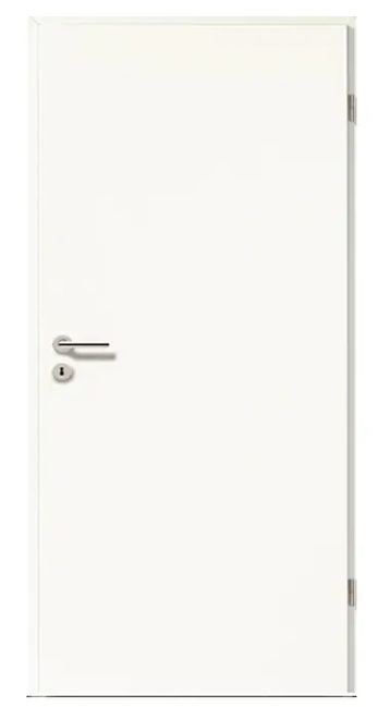 1 Stk GetaDoor Laminit Zimmertür GL 223 735 x 2.110 mm, DIN Anschlag: Rechts, Weiß seidenmatt, Röhrenspan Art-Nr 31278807