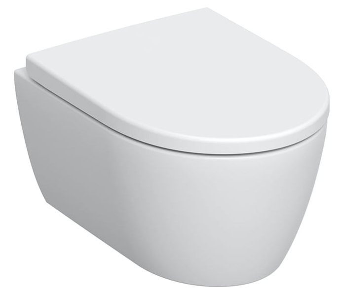 1 Stk Geberit iCon Wand WC Ausführung kurz mit WC Sitz weiß