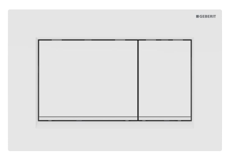 1 Stk Geberit Sigma20 Betätigungsplatte Square weiß