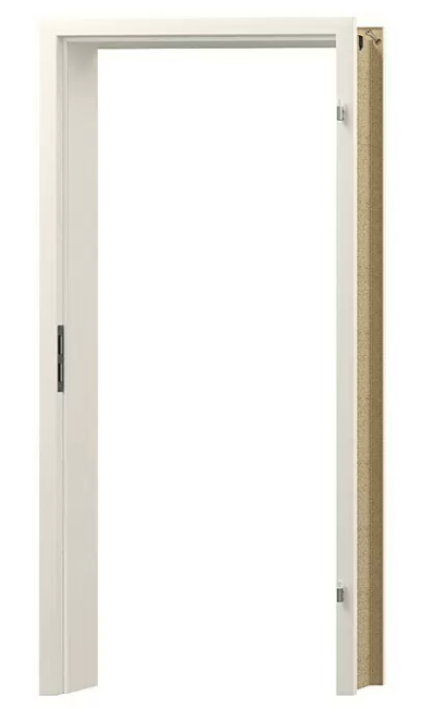 1 Stk GetaDoor Laminit Türzarge GL 223 735 x 2.110 mm, Wandstärke: 125 mm, DIN Anschlag: Rechts, Weiß seidenmatt Art-Nr 31730307
