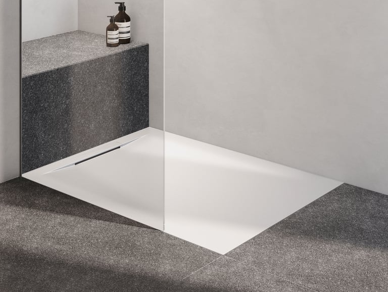 1 Stk LAUFEN CADA Rechteck Duschwanne mit Gelcoat, mit rutschhemmender Oberfläche, anthrazit, Material: Mineralwerkstoff, Farbe: anthrazit, Beschichtung: mit Gelcoat, Länge: 160, Breite: 100, Rutschhemmung: mit rutschhemmender Oberfläche, Träger: ohne Träger Art- Nr H211CD50780001